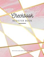Checkbook Register Book With 2019-2020-2021-2022 Calendars