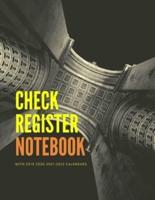 Check Register Notebook With 2019-2020-2021-2022 Calendars