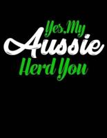 Yes My Aussie Herd You