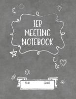 IEP Meeting Notebook