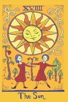 Distressed Tarot Card of The Sun