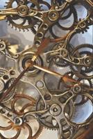 Notebook Steampunk Gold Gear