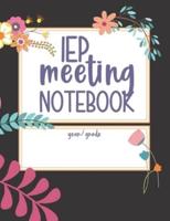 IEP Meeting Notebook