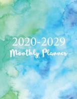 2020 - 2029 Monthly Planner