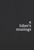 A Hiker's Musings
