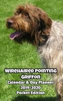 Wirehaired Pointing Griffon Calendar & Day Planner 2019-2020 Pocket Edition