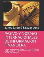 Pasivo Y Normas Internacionales De Información Financiera