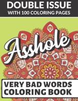 Asshole Very Bad Words Coloring Book