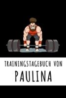 Trainingstagebuch Von Paulina