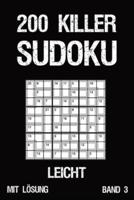 200 Killer Sudoku Leicht Mit Lösung Band 3