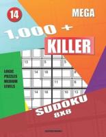 1,000 + Mega Sudoku Killer 8X8