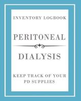 Peritoneal Dialysis Inventory Logbook