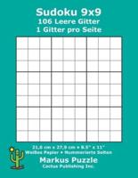 Sudoku 9X9 - 106 Leere Gitter
