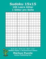 Sudoku 15X15 - 106 Leere Gitter