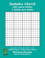 Sudoku 16X16 - 106 Leere Gitter