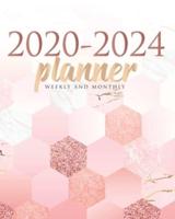 2020-2024 Planner Weekly and Monthly