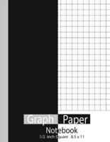 Graph Paper Notebook 1/2 Inch Square