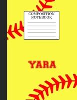 Yara Composition Notebook
