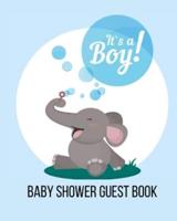 Baby Shower Guest Book, It's a Boy