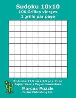 Sudoku 10X10 - 106 Grilles Vierges