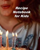 Recipe Notebook for Kids