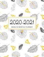 2020-2021 Weekly & Monthly Planner