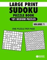 Large Print Sudoku Puzzle Book Medium