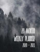 24 Month Weekly Planner 2020 - 2021