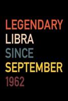 Legendary Libra Since September 1962