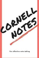 Cornell Notepad With Templated Pages