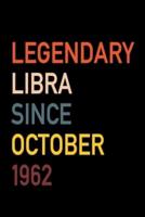 Legendary Libra Since October 1962
