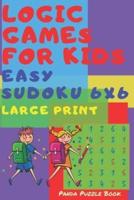 Logic Games For Kids - Easy Sudoku 6X6