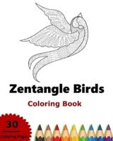 Zentangled Birds Coloring Book