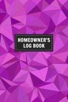 Homeowner's Log Book
