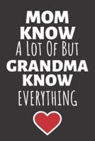 Mom Know A Lot Of But Grandma Know Everything