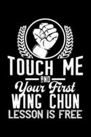 Touch Me - First Wing Chun Lesson Free