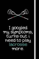 I Googled My Symptoms, Turns Out I Need to Play Lacrosse More.