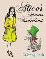 Alice's Adventures in Wonderland Coloring Book