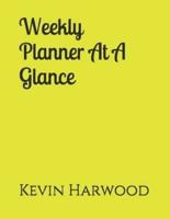 Weekly Planner At A Glance