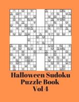 Halloween Sudoku Puzzle Book Volume 4