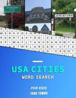 USA Cities Word Search for Kids