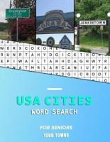 USA Cities Word Search for Seniors