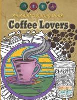 An Adult Coloring Book For Coffee Lovers