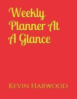 Weekly Planner At A Glance