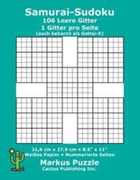 Samurai-Sudoku - 106 Leere Gitter
