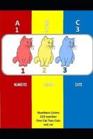 Numbers Colors, 123 Number, One Cat Two Cats, Red Cat