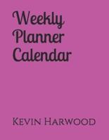 Weekly Planner Calendar