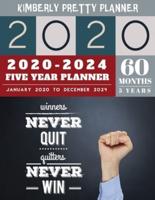 5 Year Planner 2020-2024