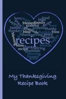 My Thanksgiving Recipe Book