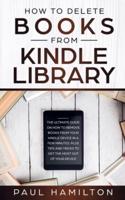 How to Delete Books from Kindle Library